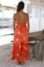 Sweet Music Maxi Dress Orange