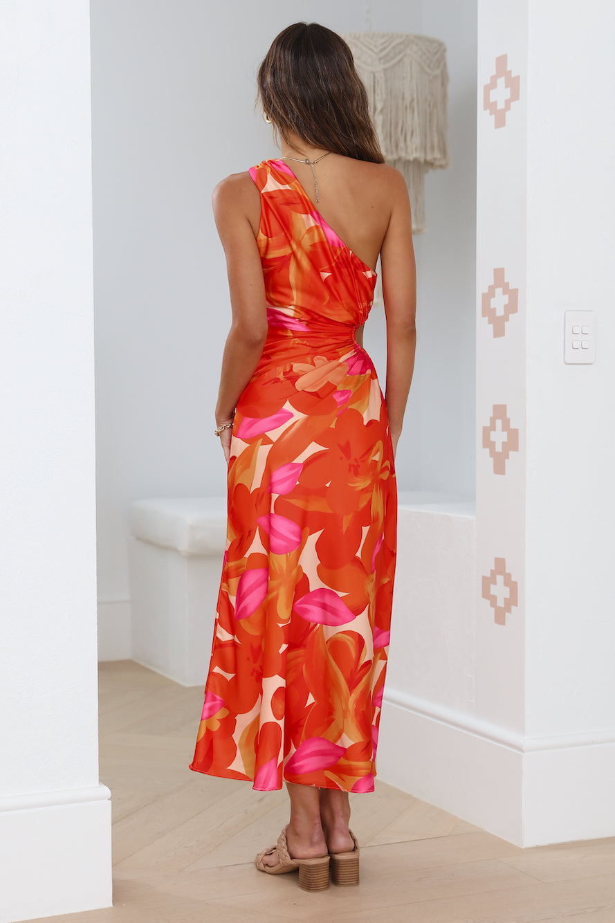 Save Me A Dance Maxi Dress Orange