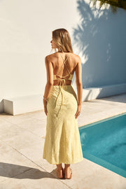 Give Me Sunshine Maxi Dress Yellow
