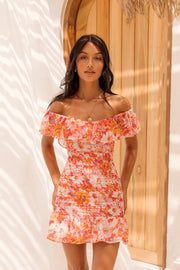 HELLO MOLLY Flowers On My Mind Dress Pink