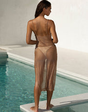 Dudley Maxi Dress - Nude