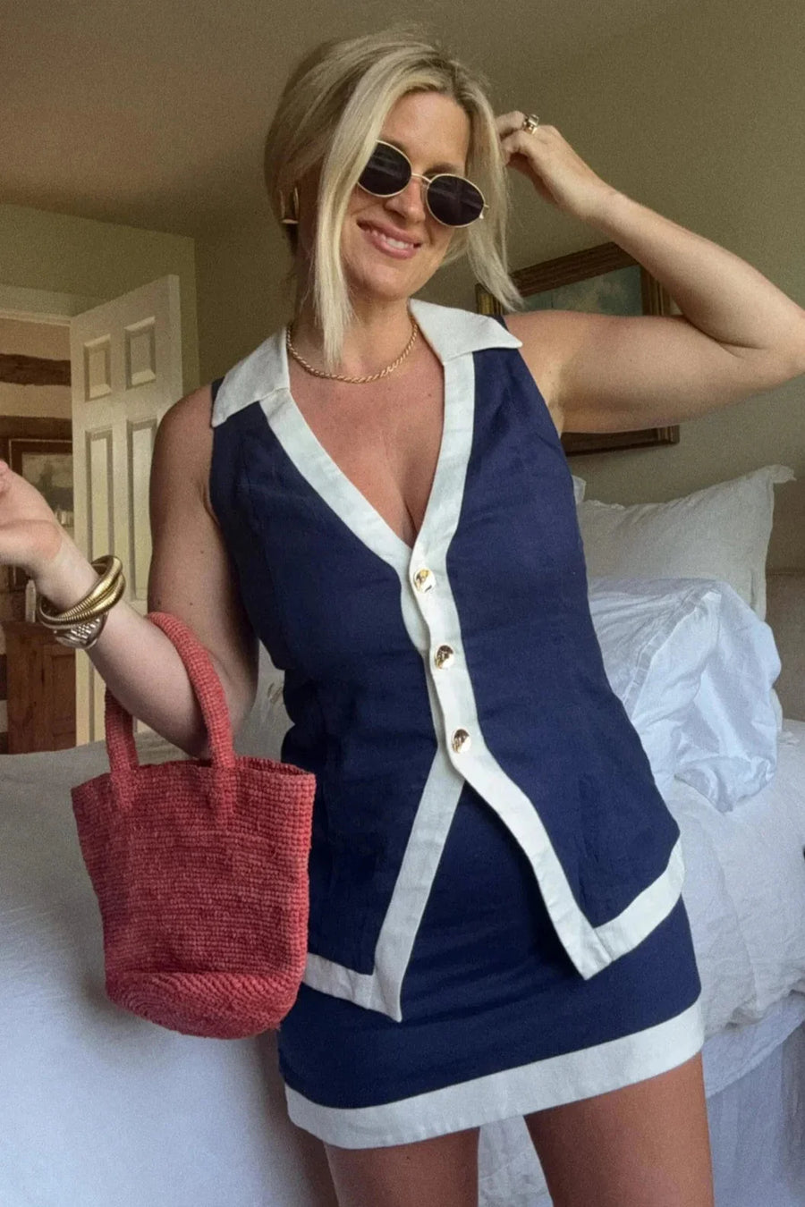 Colby Vest Top