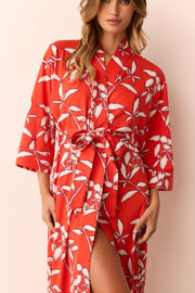 Vera Cloud Jersey Midi Robe in Zen