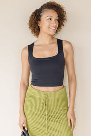 Clean Lines Square Neck Top