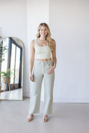 Clean Lines Square Neck Top