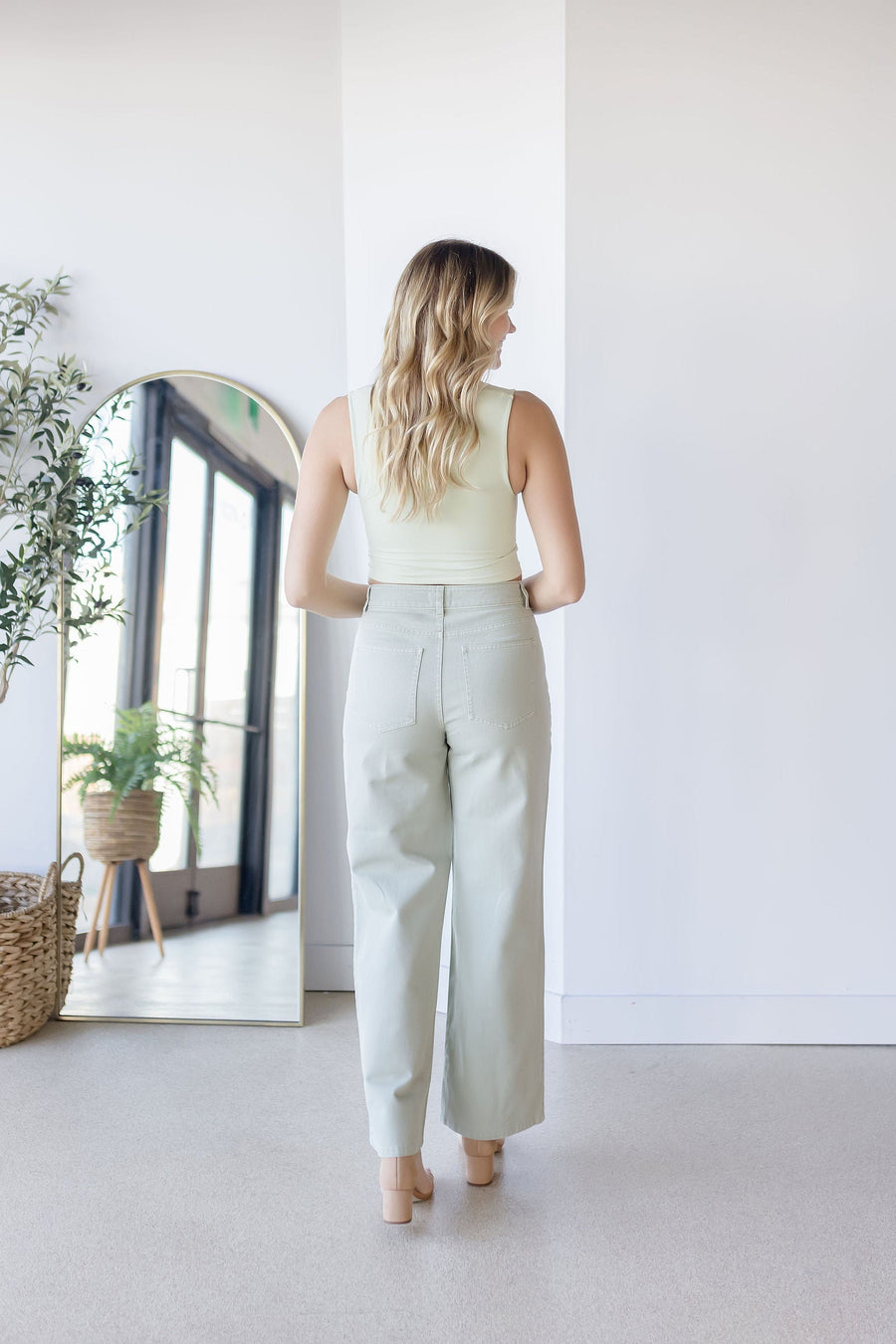 Clean Lines Square Neck Top
