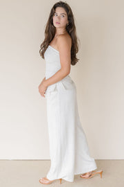 Morenci Linen Tube Top