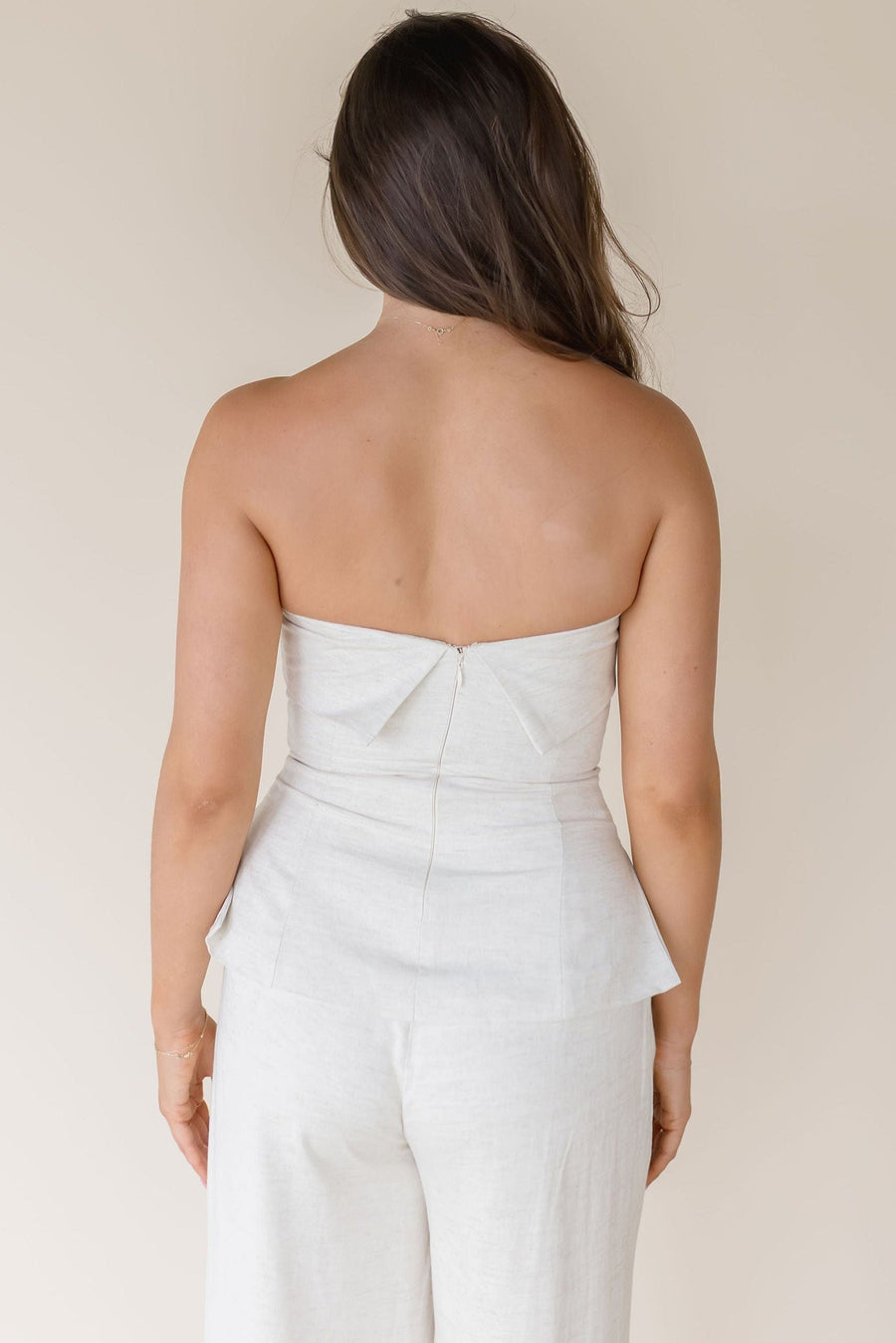 Morenci Linen Tube Top