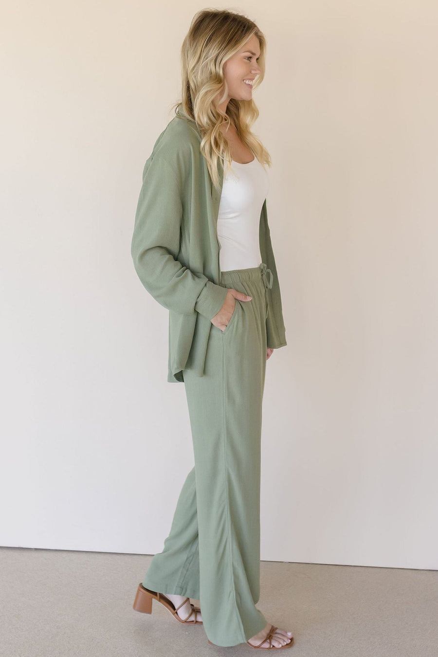Portia Button Down