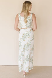 Wild Fern Floral Vest Tank Top