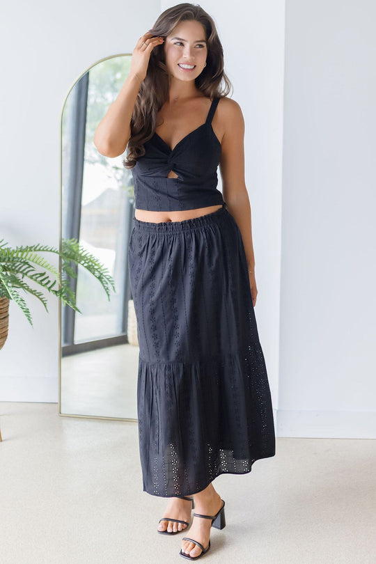 Veronica Eyelet Tank
