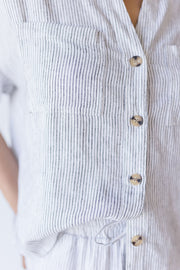 Selena Striped Top
