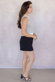 Hastings Striped Button Vest