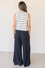 Chamberlain Tie Front Knitted Vest