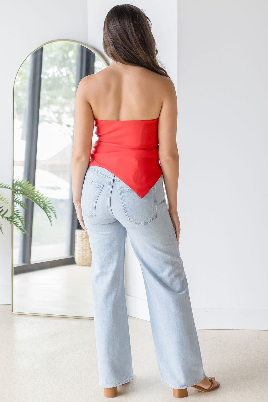 Anoka Ruched Tube Top