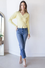 Delynn Ribbed Cardigan Sweater