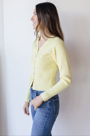 Delynn Ribbed Cardigan Sweater
