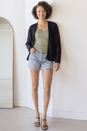 Toledo Open Knit Cardigan