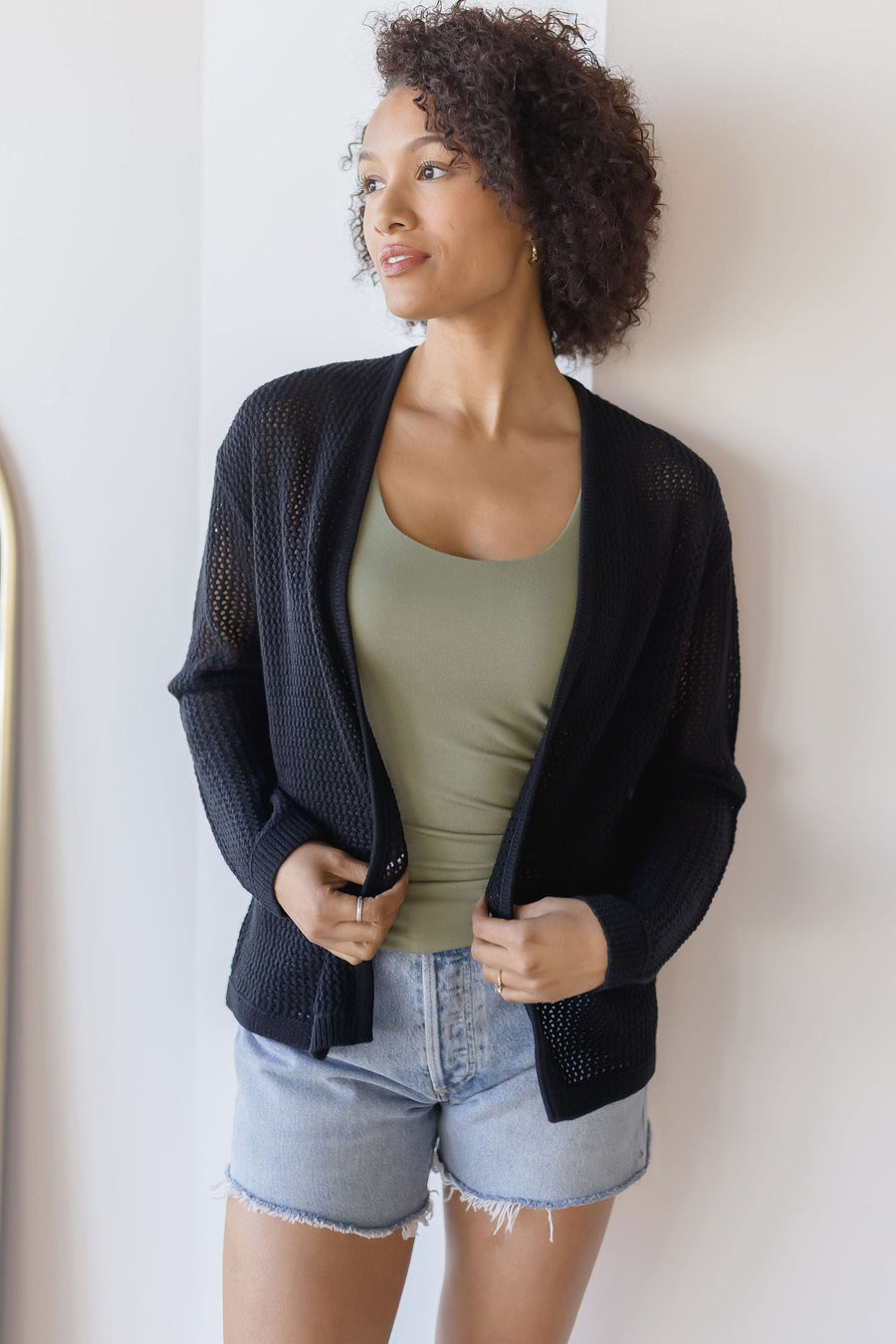 Toledo Open Knit Cardigan