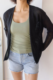 Toledo Open Knit Cardigan