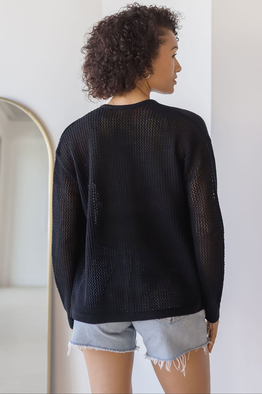 Toledo Open Knit Cardigan