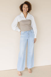 Brooks Layered Corset Top