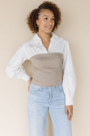 Brooks Layered Corset Top