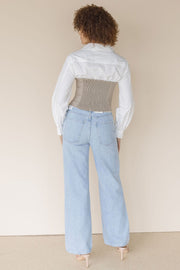 Brooks Layered Corset Top