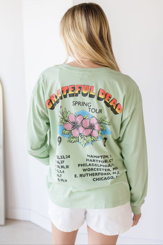 Grateful Dead Spring Tour 1987 Long Sleeve Merch
