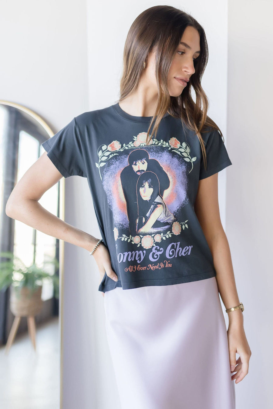 Sonny & Cher All I Ever Need Is You Solo Tee