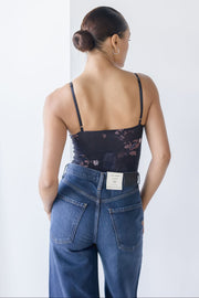 Night Rhythm Printed Bodysuit