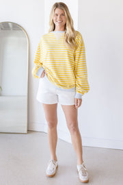 Classic Striped Crew