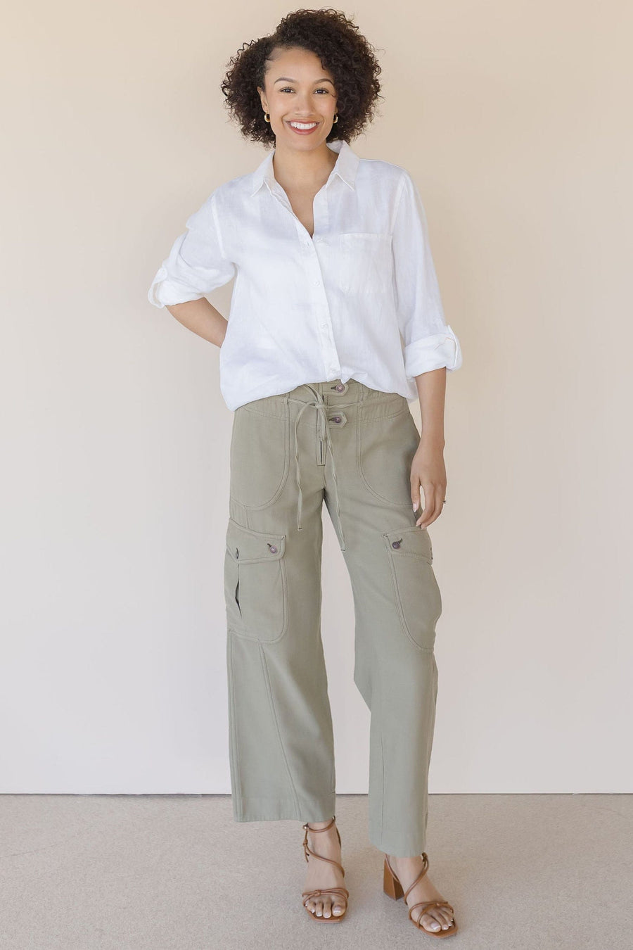 Elisa Button Down
