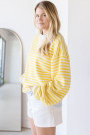Classic Striped Crew