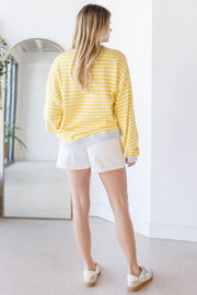 Classic Striped Crew