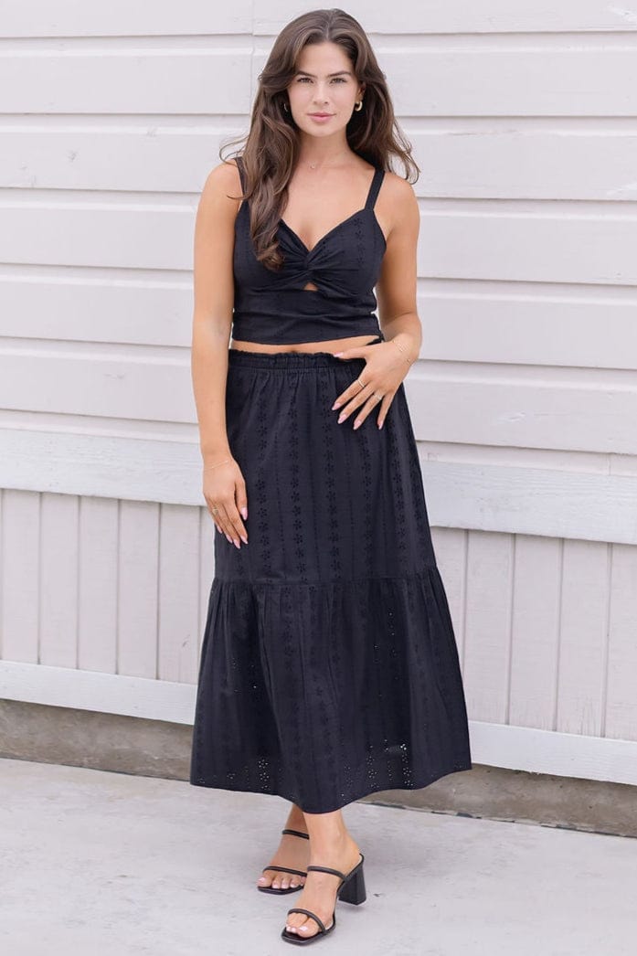 Veronica Eyelet Tank