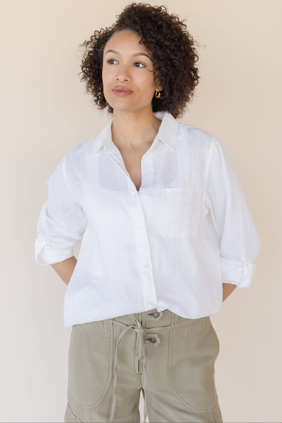 Elisa Button Down