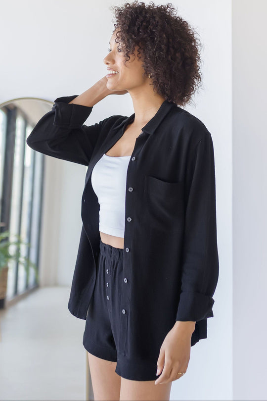 Portia Button Down
