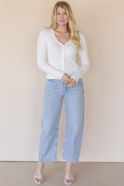 Mia V Neck Pullover Top