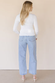 Mia V Neck Pullover Top