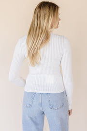 Mia V Neck Pullover Top