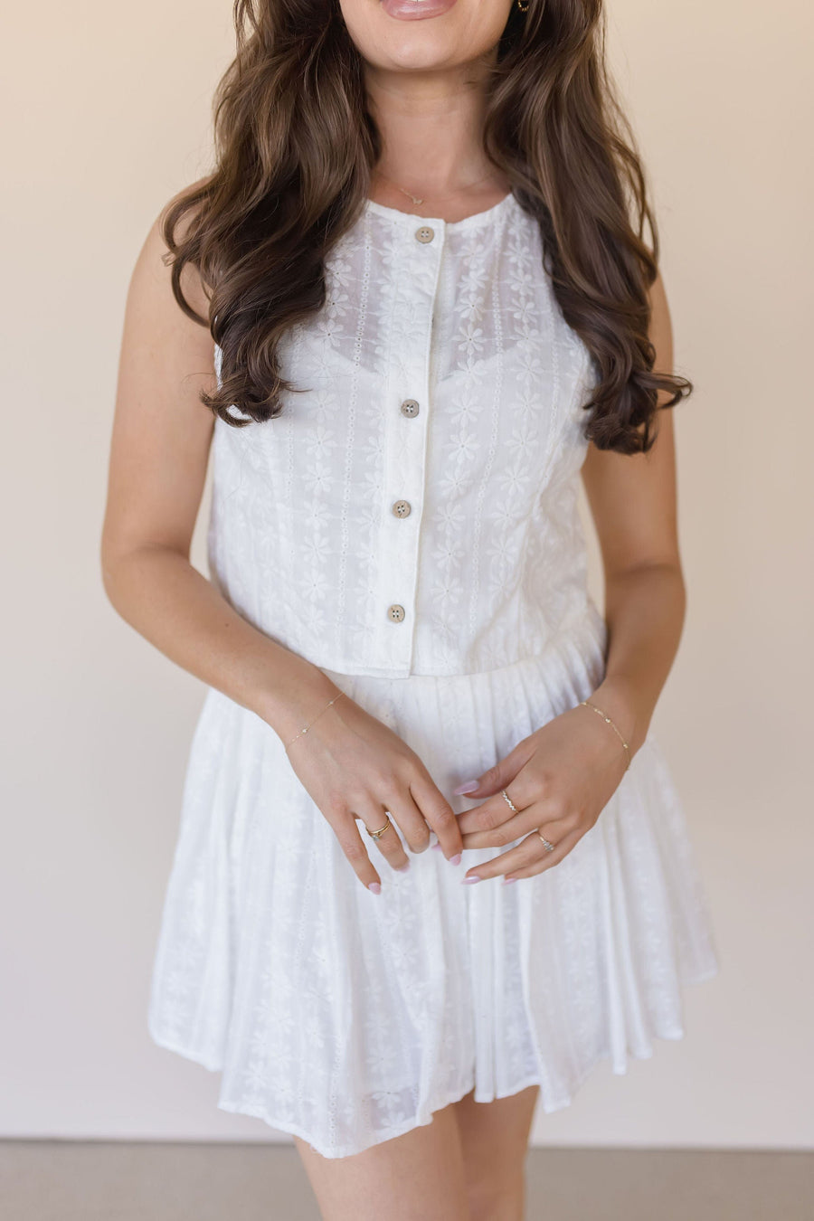 Liesl Eyelet Lace Top