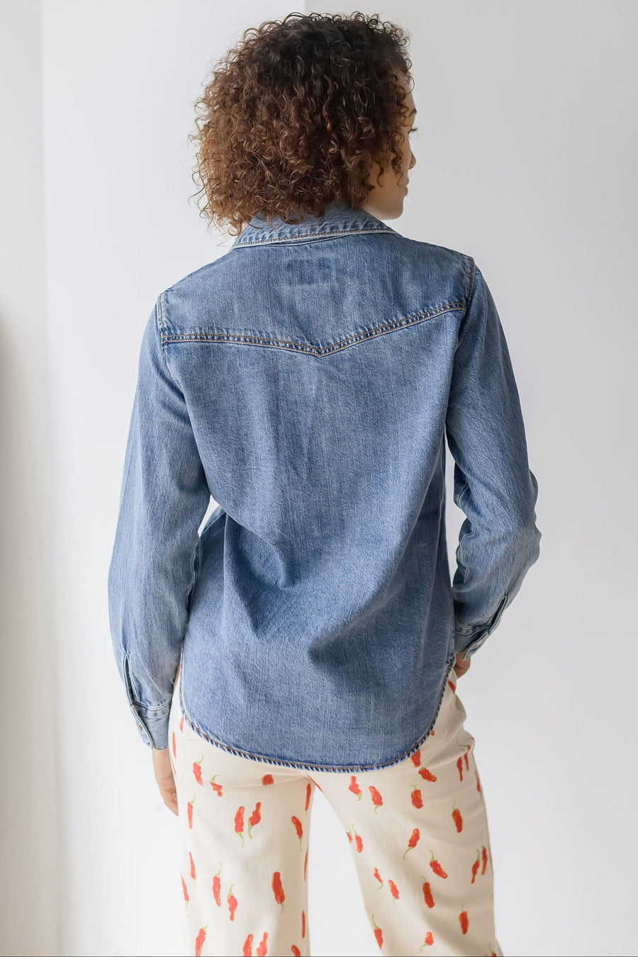 Darsha Denim Button Shirt
