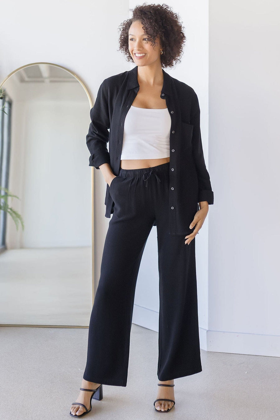 Portia Button Down