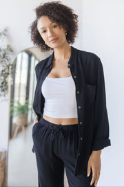 Portia Button Down