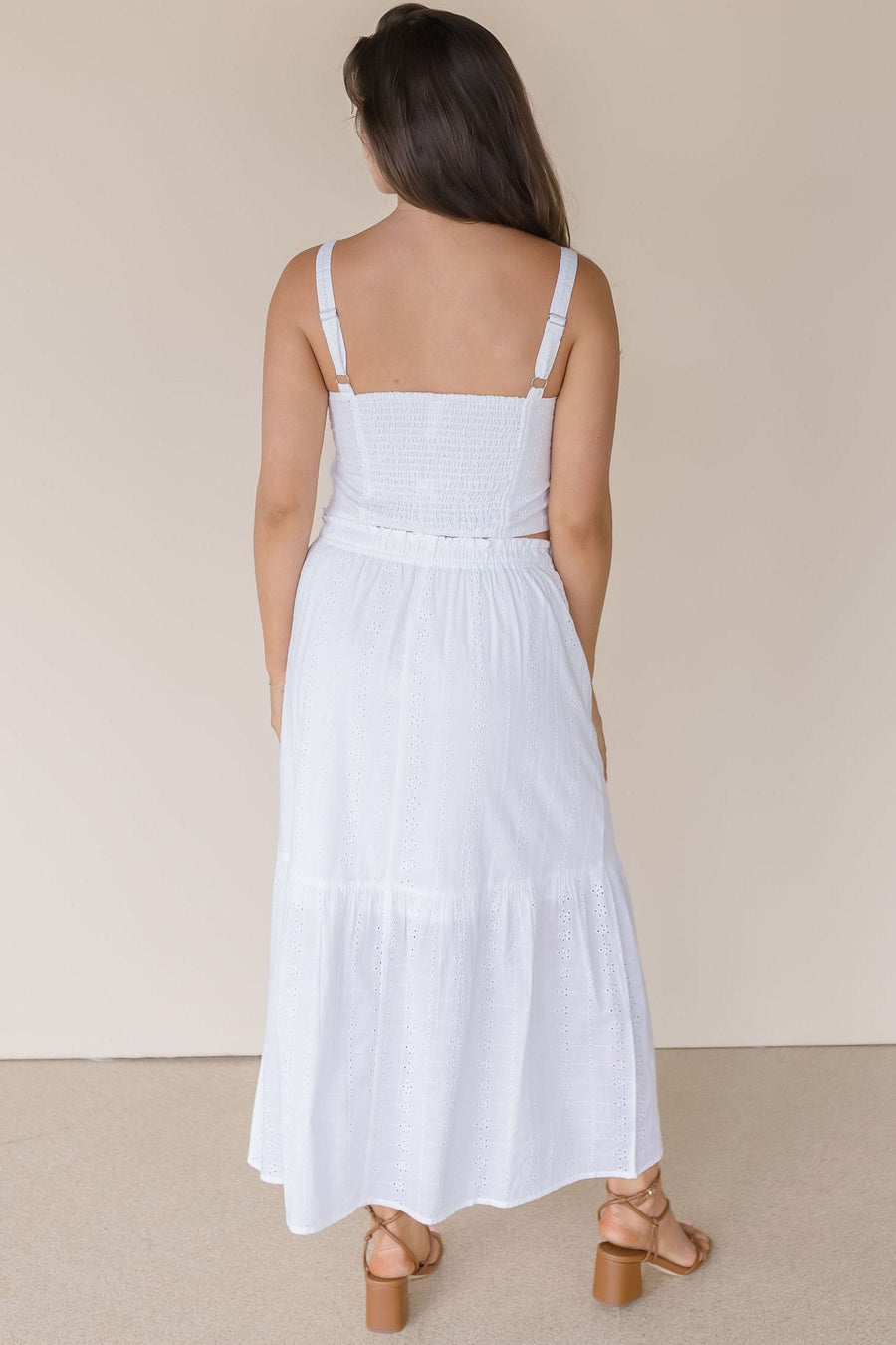 Veronica Eyelet Tank