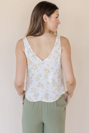 Celeste Button Tank