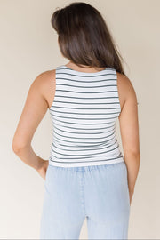 Eton Striped Tank