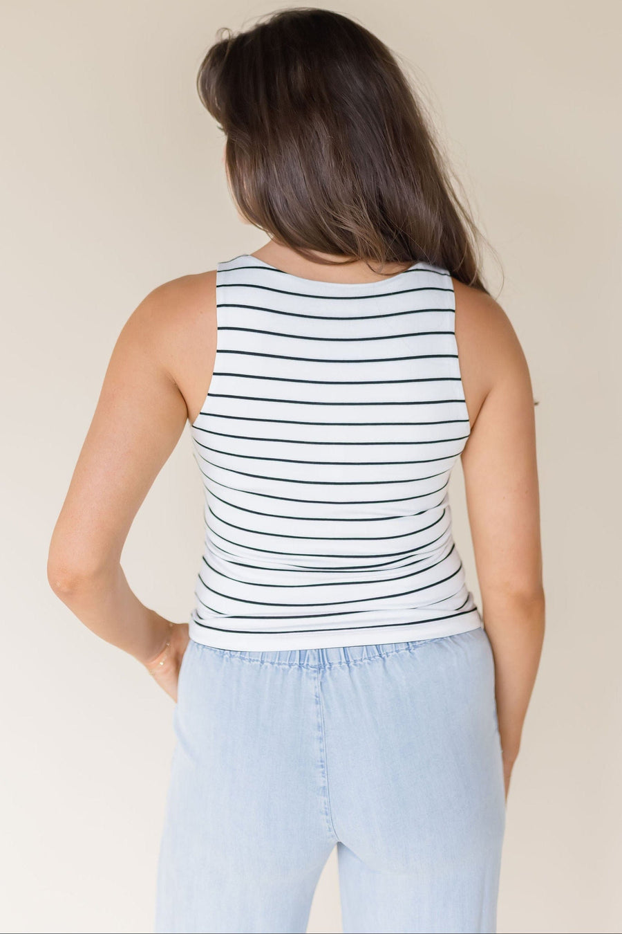 Eton Striped Tank