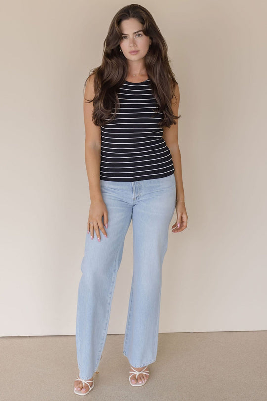 Eton Striped Tank